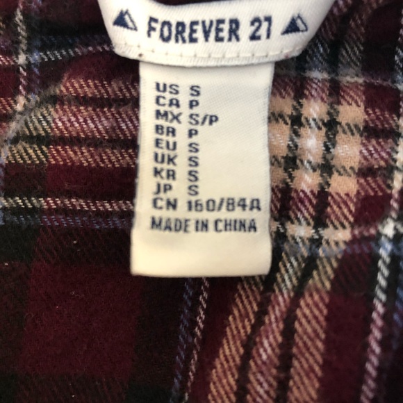 Flannel Button Down with Hood - Picture 4 of 5